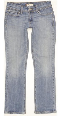 Levi's 470 Damen Jeans blau Straight Slim Stretch W28 L29 (101904)