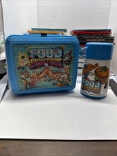 ALADDIN 1988 FOOD FIGHTERS ORIGINAL LUNCHBOX WITH Thermos 1988 SUPER RARE