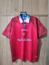 Manchester United FC Umbro Football Shirt Home 1996/1997/1998 Jersey Men Size L