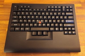 Tex Shinobi Trackpoint Mechinical Keyboard | Hot Swap | Akko V3 Cream Yellow Pro