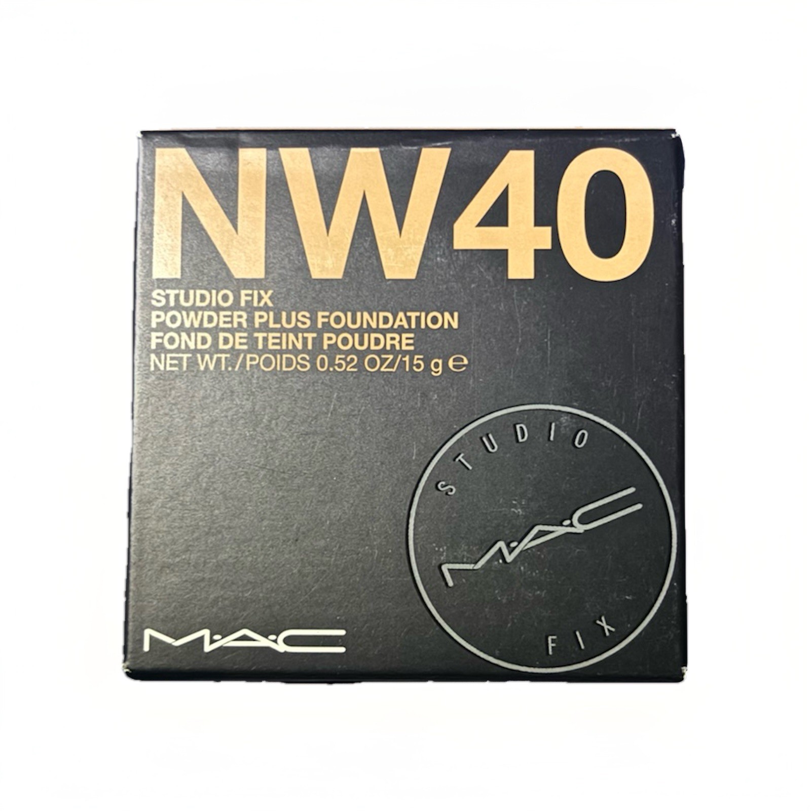 MAC Studio Fix Powder Plus Foundation NW40 - 15g / 0.52 oz - Full Size - New-image