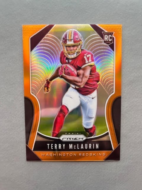 2019 Panini Prizm - Terry McLaurin (RC) - #353 Orange Prizm /249 -- SSP!!!