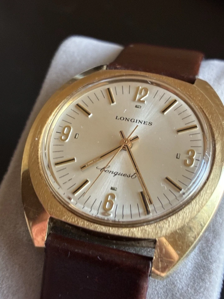 Longines Conquest años 70 Ref# 17217470 mecánico. ¡FUNCIONA/MANTIENE EL TIEMPO!! Foto 4 de 4