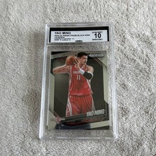 Panini 2024-25 Prizm Black Legends Yao Ming #264 CGC 10 Houston Rockets