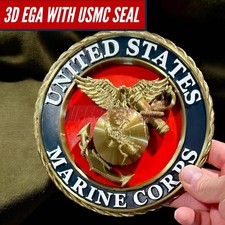 USMC Eagle Globe and Anchor seal Multiple sizes US Marine Corps EGA