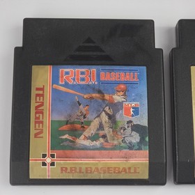 RBI Baseball 1 & 2 - Nintendo NES Game Cartridge - Authentic Tengen Cart Only 