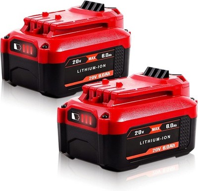 2Pack 20V 6.0Ah Replacement Battery for Craftsman CMCB205 CMCB204 CMCB206 CMCB21