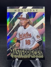 JACKSON HOLLIDAY ROOKIE REFRACTOR BOWMAN 1st Year CHROME Masterpiece 🔥 RARE 🔥