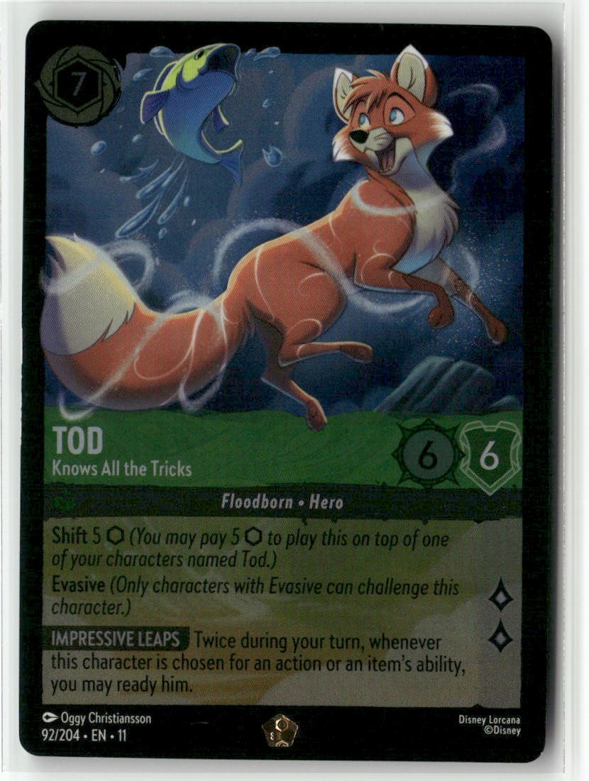 Tod - Knows All the Tricks Legendary Winterspell 92/204 Foil NM | eBay