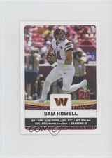 2023 Panini NFL Sticker & Card Collection Stickers Sam Howell #354 15mb