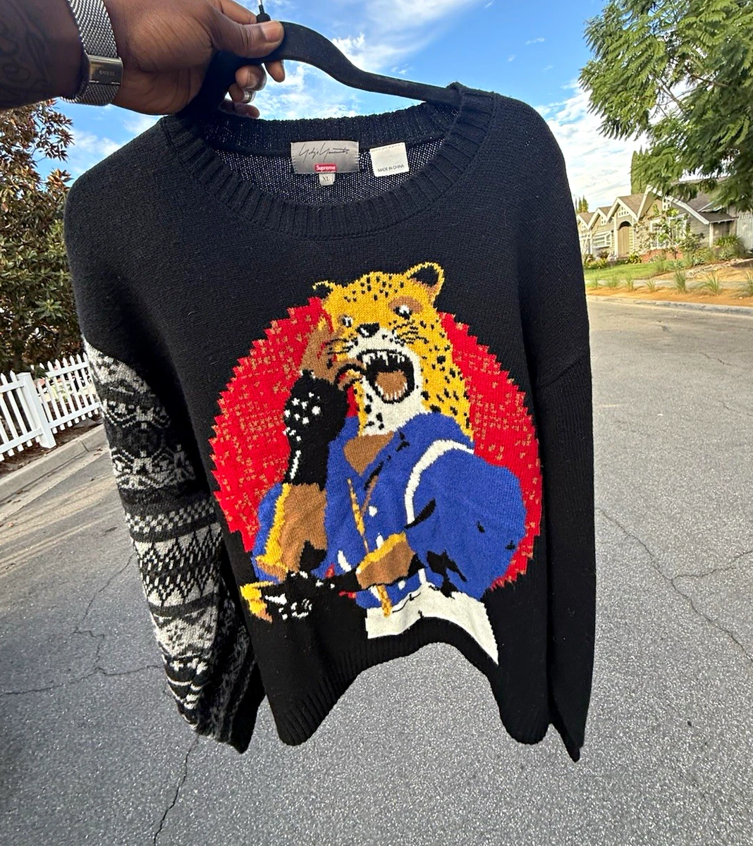 Supreme Blue Crewneck Sweaters for Men for sale | eBay