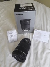 Canon EF 24-105mm f/3.5-5.6 IS STM Lens with image stabilizer - Only used once. 