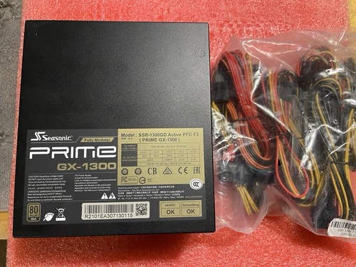 Seasonic PRIME 1300W ATX 80+ Gold SSR-1300GD Full-Modular Power Supply