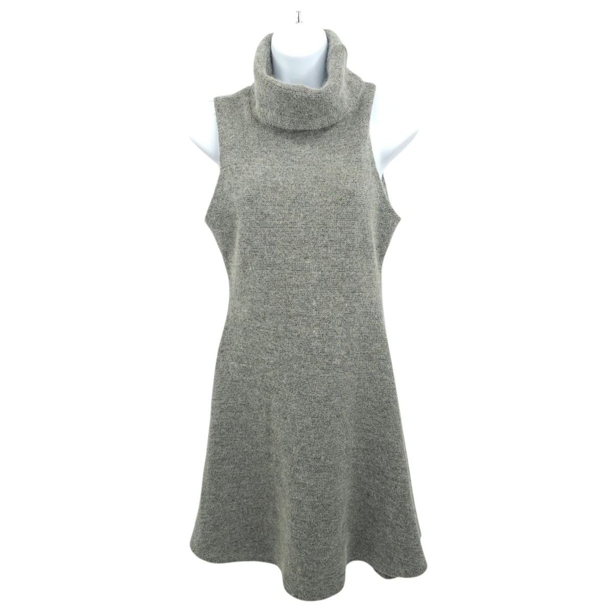 J.O.A. Sleeveless Turtleneck Knit Dress M Swing Mini Minimalist Heather Grey NWT | eBay J.O.A. Sleeveless Turtleneck Knit Dress M Swing Mini Minimalist Heather Grey NWT | eBay
