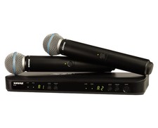 Shure BLX288/B58 Band H9 Dual Vocal Wireless Sys w/ 2x Beta 58A Mic/Microphone