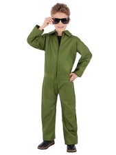 Smiffys Kids Unisex Boiler Suit Costume All in One Jumpsuit Children  s Fancy Dre