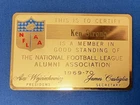 National Football League Alumni Assoc. 1969-70 • Ken Strong • Member Gold Card