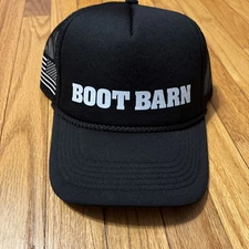 NEW BOOT BARN CAP HAT TRUCKER RECEIVED FROM BOOT BARN 