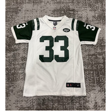 Nike New York Jets Adams #33 Youth Jersey Size M White/Green