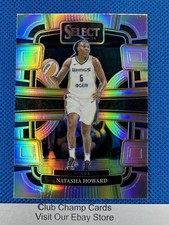 2024 #32 Natasha Howard Panini WNBA Select Concourse Silver Prizm Wings
