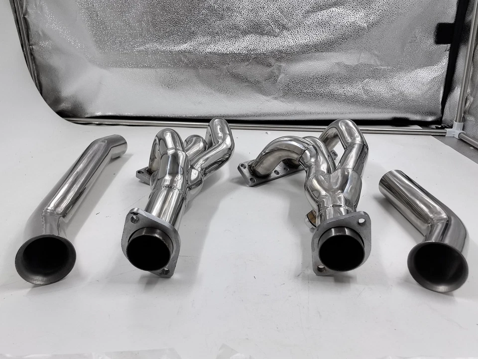 4PC Performance Exhaust Manifold Headers FITS BMW E46 E39 Z3 2.5L 2.8L 3.0L L6 - Image 2 of 3