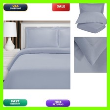 Superior Luxury 1200 Thread Count Cotton Blend Duvet Cover Set - Soft Oversized
