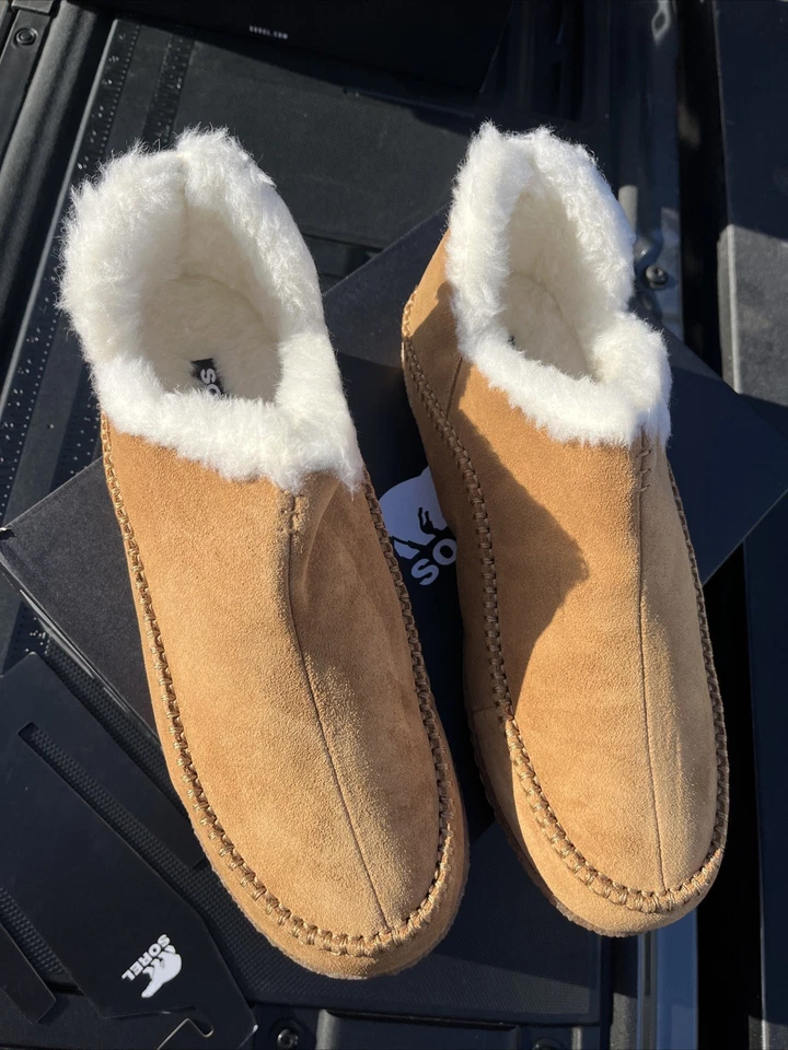 Sorel Men's Manawan II Slipper - Elk/Natural US Size 13 NIB - Image 2 of 4