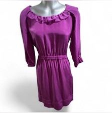 Stella McCartney long Sleeve Purple Dress Sz S