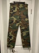 Rothco Kids BDU Size 16 Woodland Camouflage Tactical Cargo Pants Adjustable