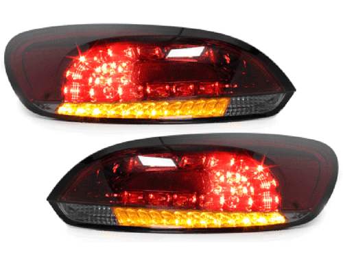 OFERTAS Par de luces traseras para VW Scirocco 3 III 2008-2014 rojo humo LED LHD LDV - Imagen 11 de 12