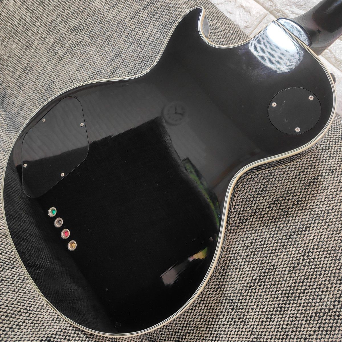 Burny LPB-65 Les Paul Custom Bass Black Burny | eBay