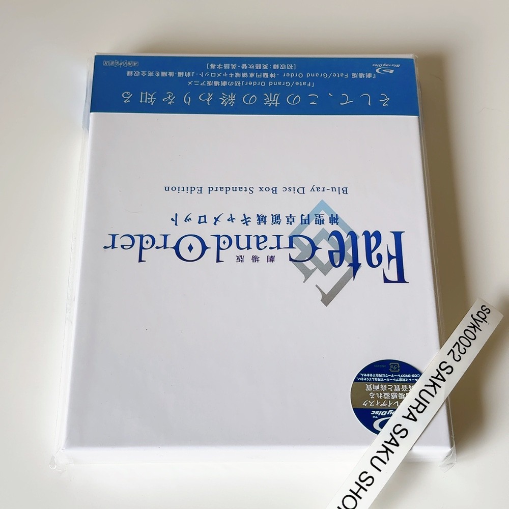 fgo キャメロット DVD Blu-ray Fate/Grand Order THE MOVIE Camelot Standard Edition Blu-ray