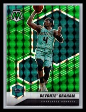 2020-21 Panini Mosaic #196 Devonte' Graham Mosaic Reactive Green