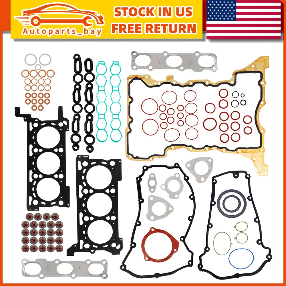 Cylinder Head Gasket Kit Fits for 2014-2018 J-eep Grand Cherokee Ram 1500 3.0L