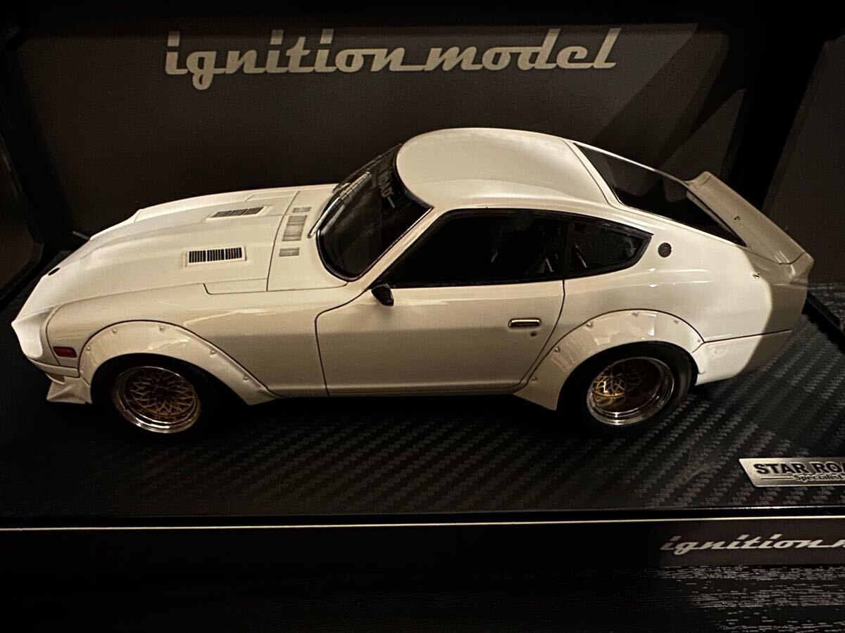 1/18 Ig3115 Nissan Fairlady Z S30 Star Road White Ignition