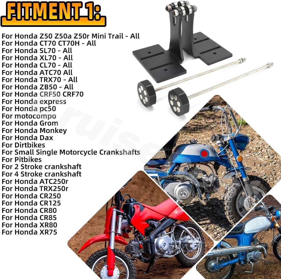 Grand PitStop Motorrad-Reinigungsständer - Paddock Stand Ersatz - Rollenständer für Reifenreinigung & Kettenschmierung - GRoller (Groß (Fahrräder < 600 lb & Reifenbreite < 240 mm