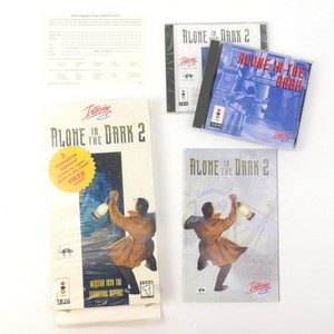 Jeu Panasonic 3DO – Alone In The Dark – Action/Aventure – Complet – État Très Bon