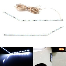 White Led Background Illumination Kit 17-22 F250 F350 F450 Side Fender Emblem White Led Background Illumination Kit 17-22 F250 F350 F450 Side Fender Emblem