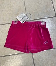 Adult Large GK ELITE Stretch Velvet Gymnastics Bar Bike Shorts NWT