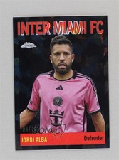 2024 Chrome MLS Sapphire Edition 1964 Topps Football Black 4/10 Jordi Alba 0vl1