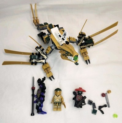 LEGO Ninjago The Golden Dragon #70666 100% complete with minifigures READ 