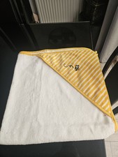 GR&Ouml;NFINK baby towel with hood, yellow, 80x80 cm. New. ikea