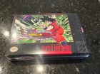 Dragonball Z SSD , CIB Sealed , SNES , Perfect Condition RARE !! Flashback Ent.