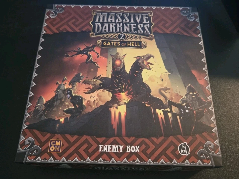 Cmon Massive Darkness 2 Hellscape + Heavenfall + Gates Of Hell Partly Painted - Image 3 of 4