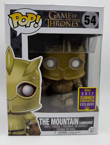 The Mountain Armoured Funko Pop Game of Thrones SDCC 2017 Exclusive 54 Limited