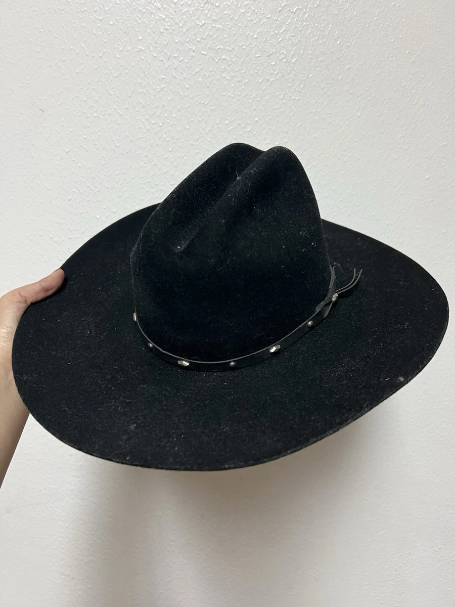 3 chapeaux castor Stetson vintage des années 1950, Fedora gris, taille