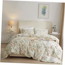 Fresh Botanical Floral Duvet Cover Full 80" x 90" A attractive Fresh Floral
