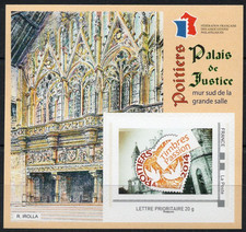 TIMBRE FRANCE BLOC FFAP n°8 NEUF** Palais de Justice Poitier - Congrès POITIER