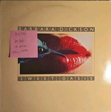 Barbara Dickson Sweet Oasis Vinyl Record LP EX/VG EPC32011 1978