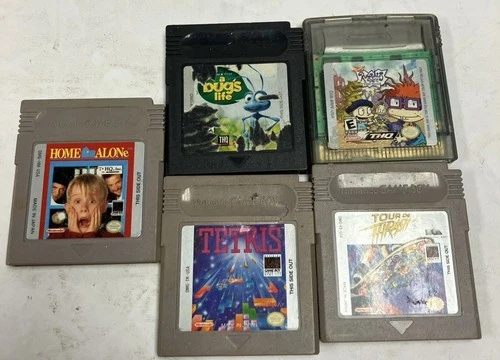 Game Boy Color Games Lot of 5  Untested Tour De Thrash Tetris